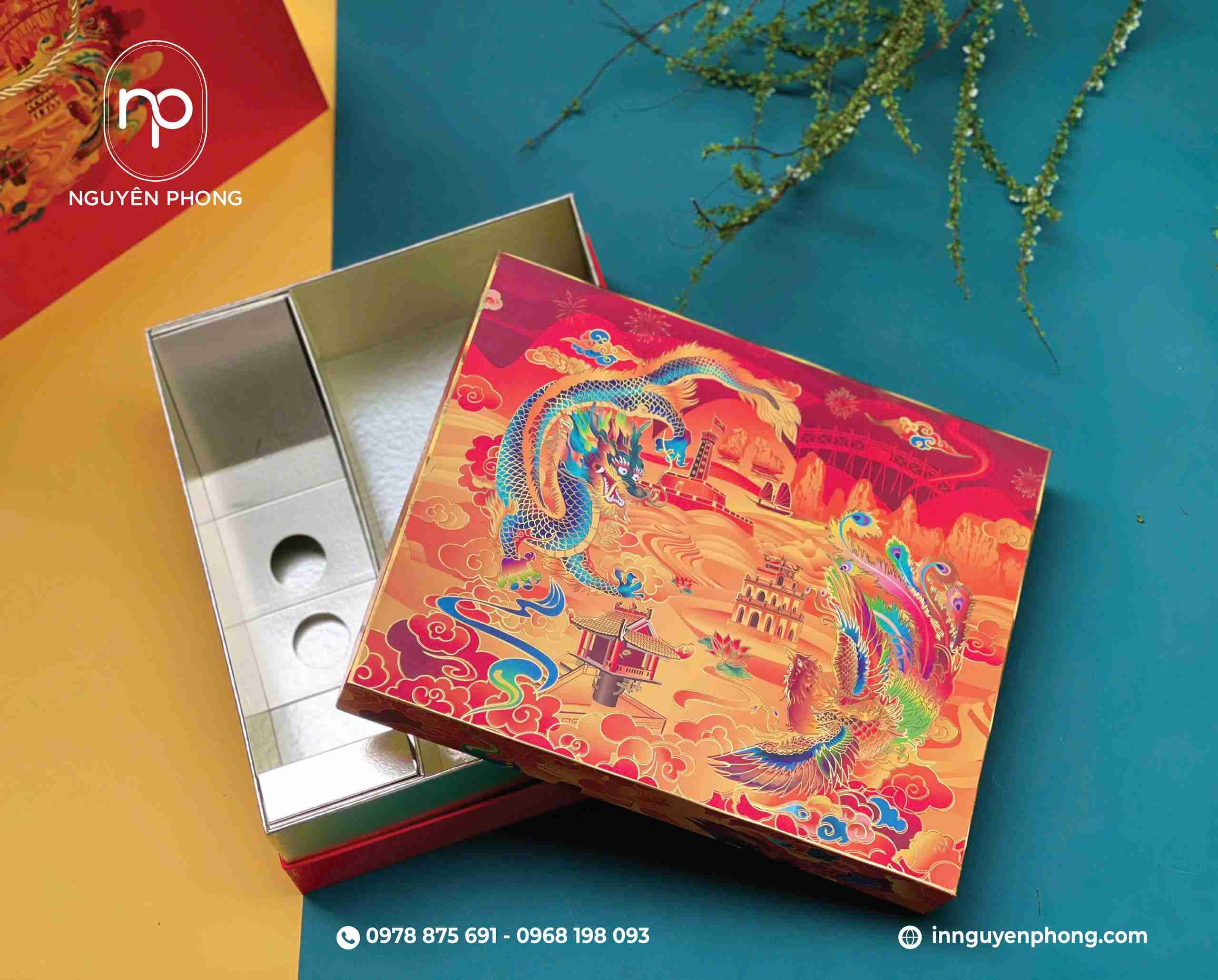 Mẫu hộp cứng ép kim